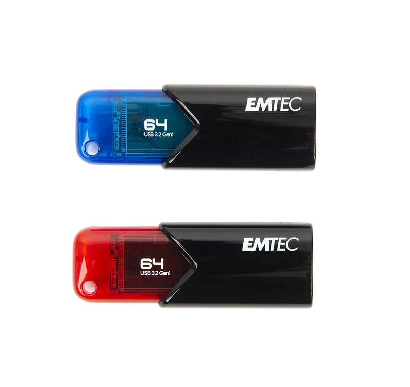 EMTEC clé USB3.2 64GB B113 Click 2PK EMTEC3.2 64 claquer2