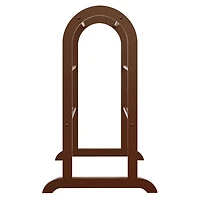 Eleanor Quilt Rack Walnut Finish