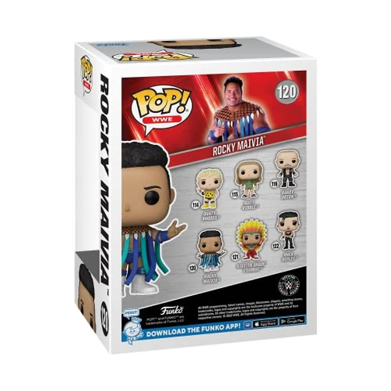 Funko Pop! WWE: Rocky Maivia (The Rock 1996) Figurine En Vinyle