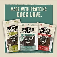 Prime Meaty Bâtonnets avec du Vrai Bœuf, Gâteries Naturelles pour Chiens 113 g NB-24M