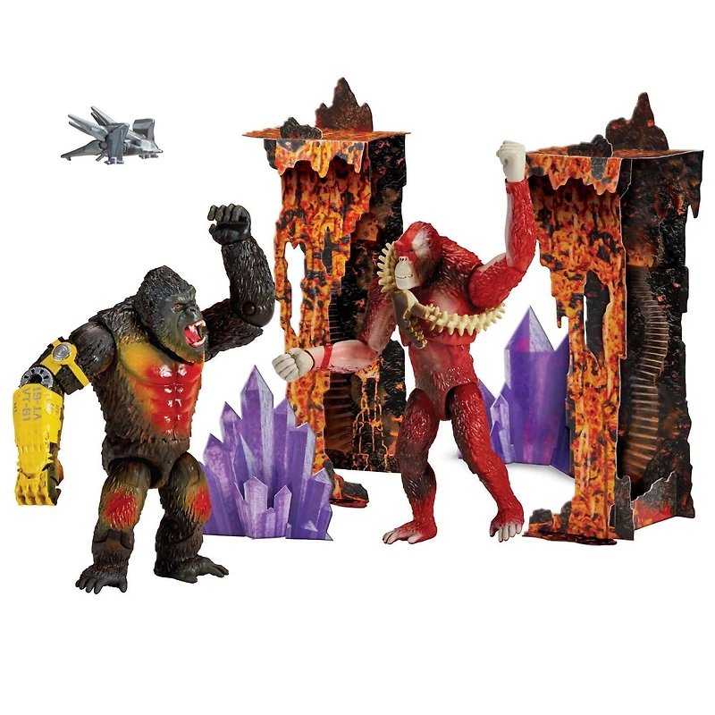 Godzilla X Kong The New Empire Kong Vs Skar King Exclusive Figures