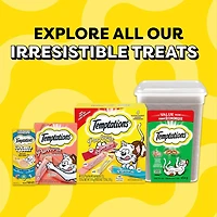 Temptations Creamy Puree Beef Liver Lickable Adult Cat Treats, 4x12g