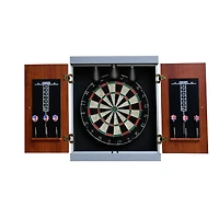 Ensemble cible de fléchettes et armoire Geneva