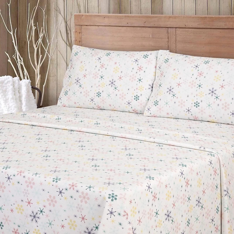 Holiday Flannel Sheet Set