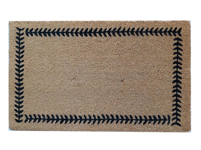 Paillasson en fibre de coco avec envers antidérapant, 18" x 30" de Home Décor Inc.