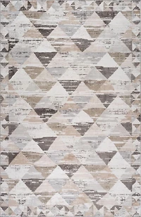 Rug Branch Cadence Abstract Indoor Area Rug, Beige Brown, Modern - Living Room, Bedroom, Dining Room