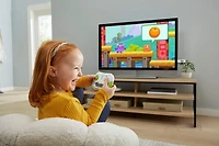 LeapFrog L'aventure LeapLand- Jeu vidéo d’apprentissage pour téléviseur, contrôleur sans fil avec clé de jeu HDMI