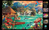 Buffalo Games - Le puzzle Amazing Nature - Island Life - en 500 pièces