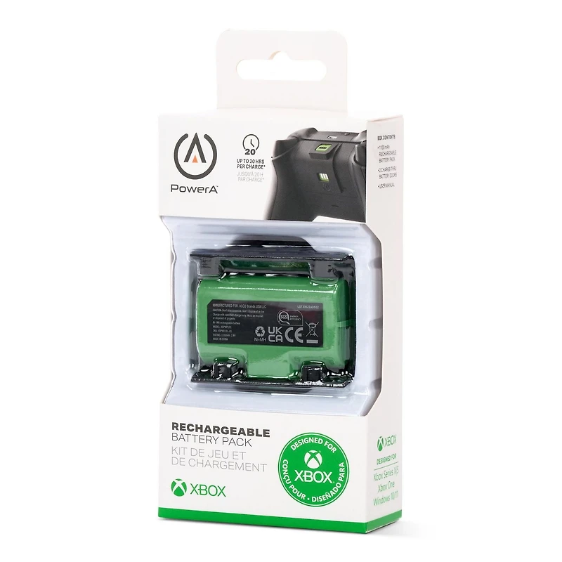 Lot de batteries rechargeables PowerA pour Xbox Series X|S Microsoft-Xbox