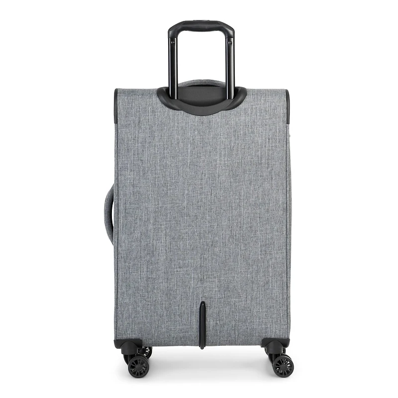 Swiss Mobility -YYZ Collection - SOFTSIDE LUGGAGE WITH DOUBLE 360-DEGREE SPINNER WHEELS - CHARCOAL