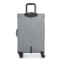 Swiss Mobility -YYZ Collection - SOFTSIDE LUGGAGE WITH DOUBLE 360-DEGREE SPINNER WHEELS - CHARCOAL