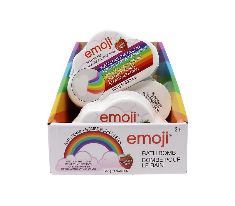 Emoji Rainbow Bath Bomb