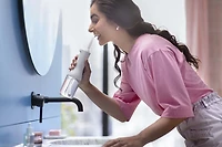 Philips Sonicare Power Flosser 3000 sans fil, irrigateur buccal, blanc, HX3826/21