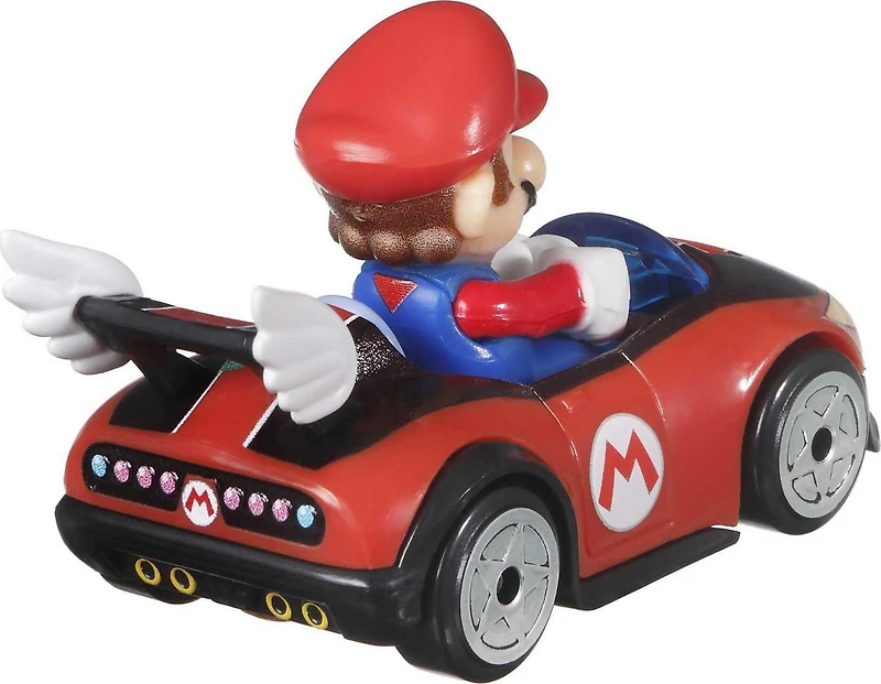 Véhicule Mario Kart Mario Wildwing Hot Wheels à l’échelle 1:64