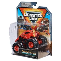 Monster Jam, Official Crushstation Monster Truck, Die-Cast Vehicle, 1:64 Scale, Kids Toys for Boys Ages 3 and up