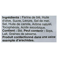 Boulangerie Grissol Baguettes Olive Oil & Sea Salt, Dare