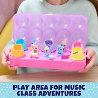 Hatchimals Alive, Egg Carton Toy with 5 Mini Figures in Self-Hatching Eggs, 11 Accessories, Kids Toys for Girls and Boys Ages 3 and up