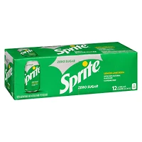 Sprite Zéro Fridge Pack Cannettes, 355 mL, 12 Pack 12 x 355 ml