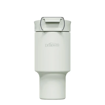 Dr. Brown's Breast Milk and Formula Chiller, Portable Insulated Storage for Pumping / Bottle Feeding, 20 oz, Arctic White, BPA-Free