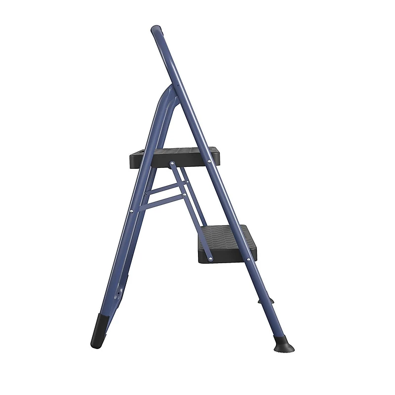 COSCO 2-Step BIG Step Step Stool, Steel, 225 lb. Capacity (Navy)