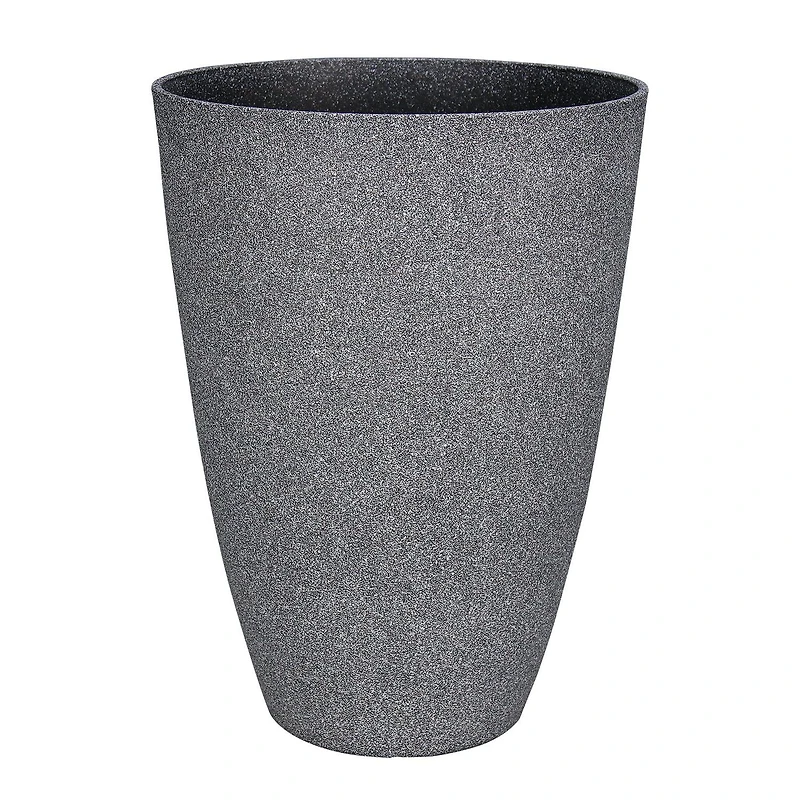 Cache-pot en béton gris Cache-pot en résine