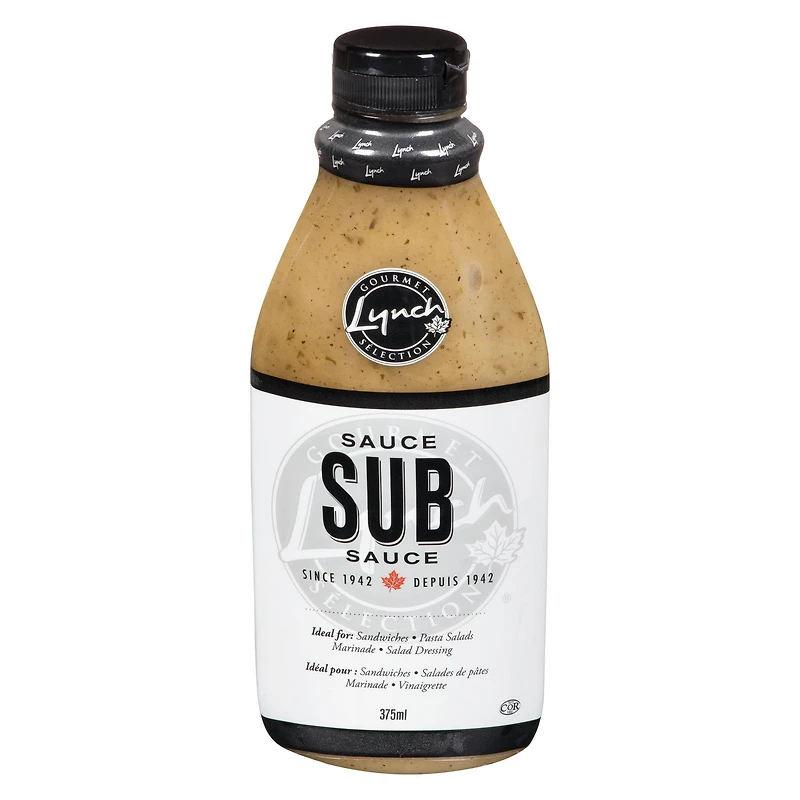 Sauce Sub Gourmet Selection de Lynch