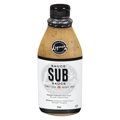 Sauce Sub Gourmet Selection de Lynch