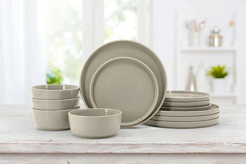 Ensemble de 6 assiettes à dîner Fiona