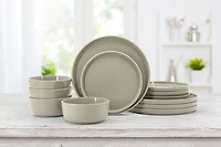 Ensemble de 6 assiettes à dîner Fiona