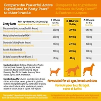 Zesty Paws Mobility Duck Daily Soft Chews Dog Supplement, 60 Soft Chews