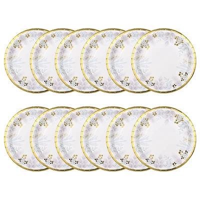 12 9IN RD PLATES WW - FRENCH