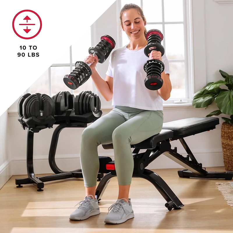 Haltère Bowflex SelectTech 1090 (simple)