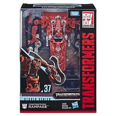 Transformers Toys Studio Series 37 Voyager Class Transformers: Revenge of the Fallen movie Constructicon Rampage Action Figure - Ages 8 and Up, 6.5-inch