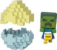 Minecraft Mini Mode Spawn Egg Zombie Chicken with Surprise Mini Figure Inspired the Movie