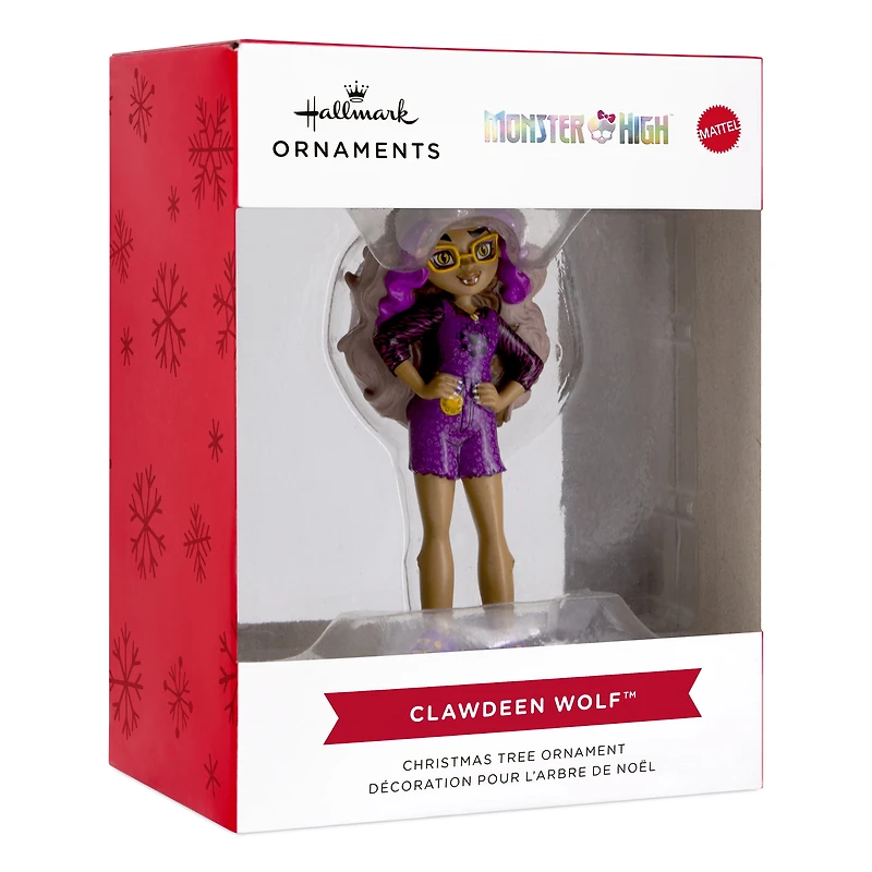 Hallmark Christmas Ornament (Mattel Monster High Clawdeen Wolf)