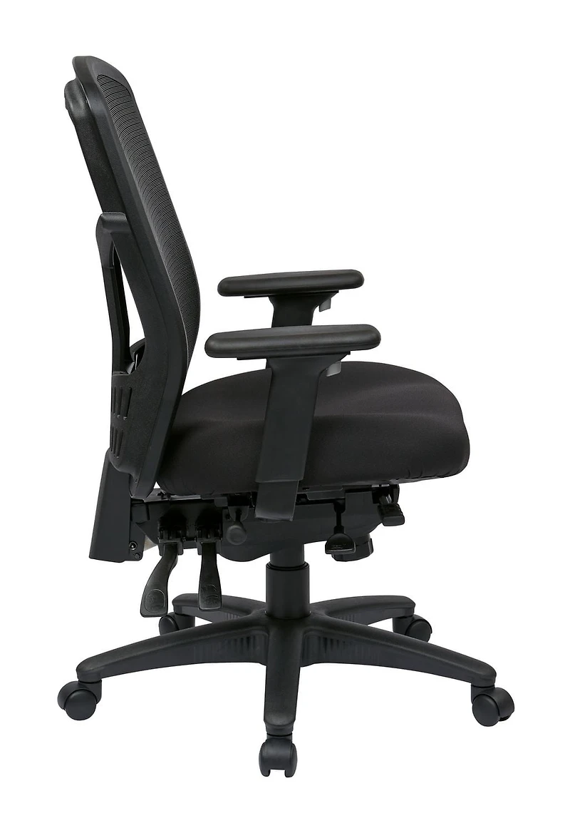 Chaise à dossier haut ProGrid avec bras réglables