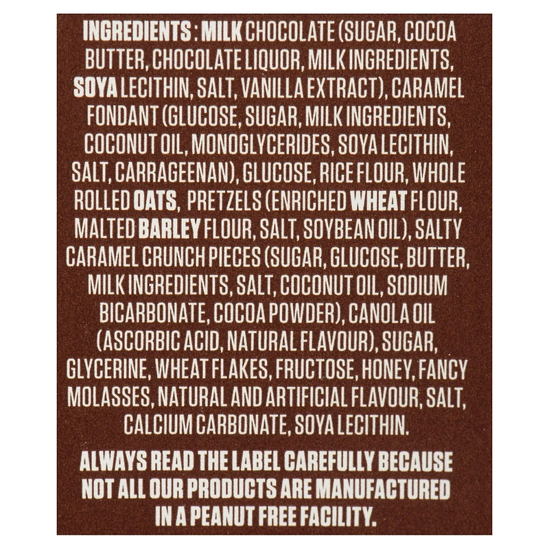 Chocomax Caramel & Bretzel Granola Barre 175g/5 barres