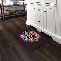 Mohawk Home - Tapis de cuisine multicolore de 45,7 cm × 76,2 cm (1 pi 6 po × 2 pi 6 po) Home Sweet Home