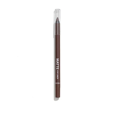 GOSH - Matte Eye Liner - 015 Mahogany, PERFUME FREE / VEGAN