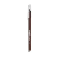 GOSH - Matte Eye Liner - 015 Mahogany, PERFUME FREE / VEGAN