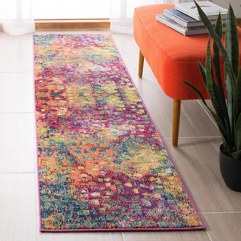 SAFAVIEH Madison Candelario Abstract Polka Dots Area Rug