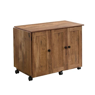 Sauder Table sur roulettes pour machine à coudre