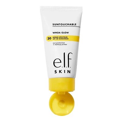 e.l.f. Skin Eclat Waouh Ecran Solaire FPS 30. Hybride léger de crème solaire et de base pour le visage
