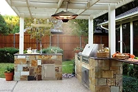 ENERG+ Infrared Electric Outdoor Heater - Hanging Hea-21288BLK