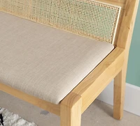 Claudie Cane Bench