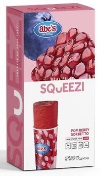 Abe's Squeezi Vrais Fruits Grenade et Baies Squeezi Vrais Fruits Pomberry