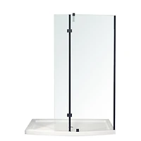 A&E Bath and Shower HALIM-60-BLK SHOWER