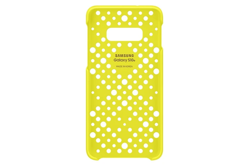 Samsung Pattern Cover White+Yellow
