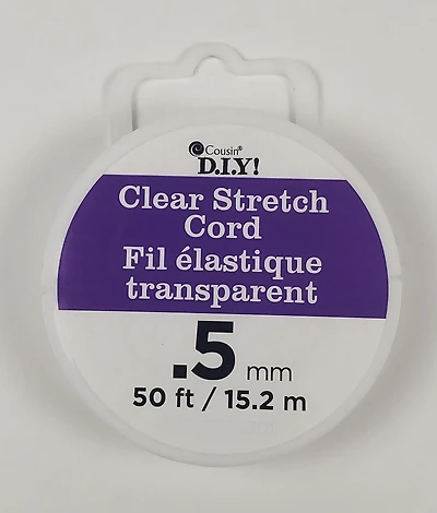 5mm Stretch Cord, Clear Stretch Cord 5mm