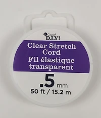 5mm Stretch Cord, Clear Stretch Cord 5mm
